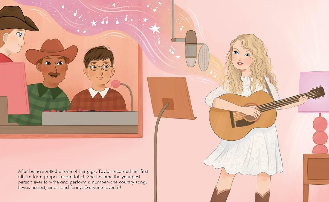 Maria Vegara's Little People Big Dreams Taylor Swift 