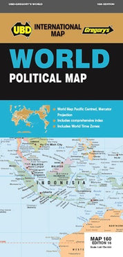 Map Ubd/gre World 160 16th Ed