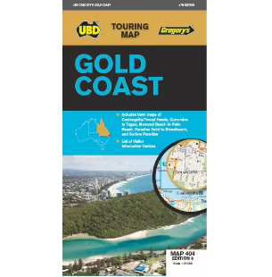 Map Ubd/gre Gold Coast Map 404 8th Edition
