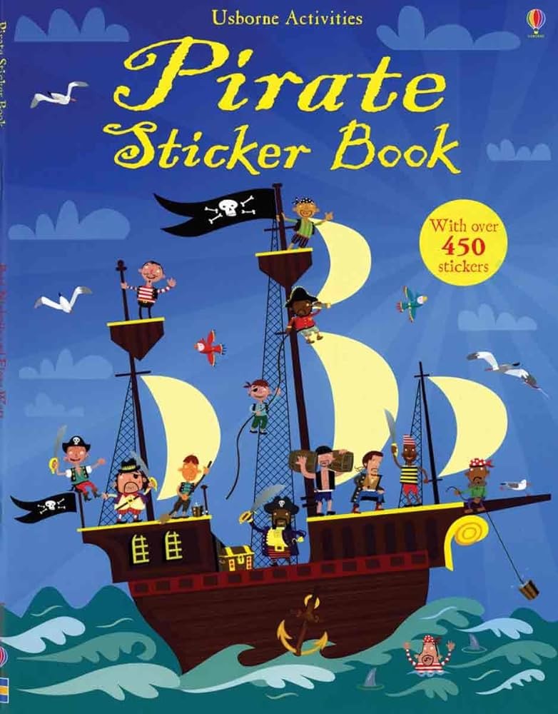 Usborne: Pirate Sticker Book