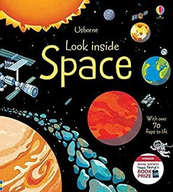 Usborne's Lift-the-flap Look Inside Space