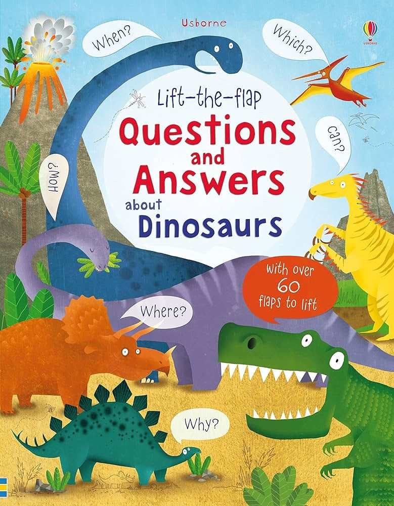 Usborne's Lift-the-flap Questions & Answers About Dinosaurs