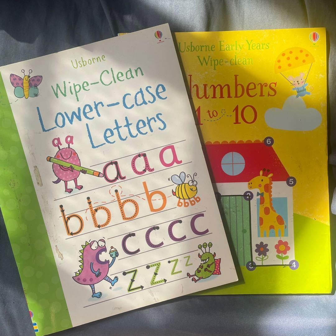 Usborne: Wipe-clean Lower-case Letters