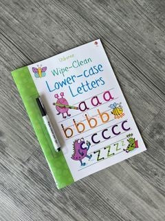 Usborne: Wipe-clean Lower-case Letters