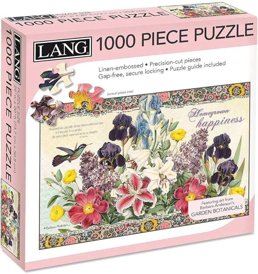 Barbara Anderson's Homegrown Happiness Puzzle 1000pc