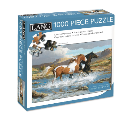 Persis Clayton Weirs' Stream Canter Puzzle 1000pc
