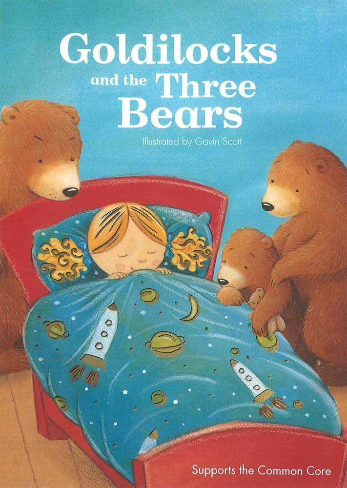 First Readers Goldilocks And The Three Bears More Than News 5117