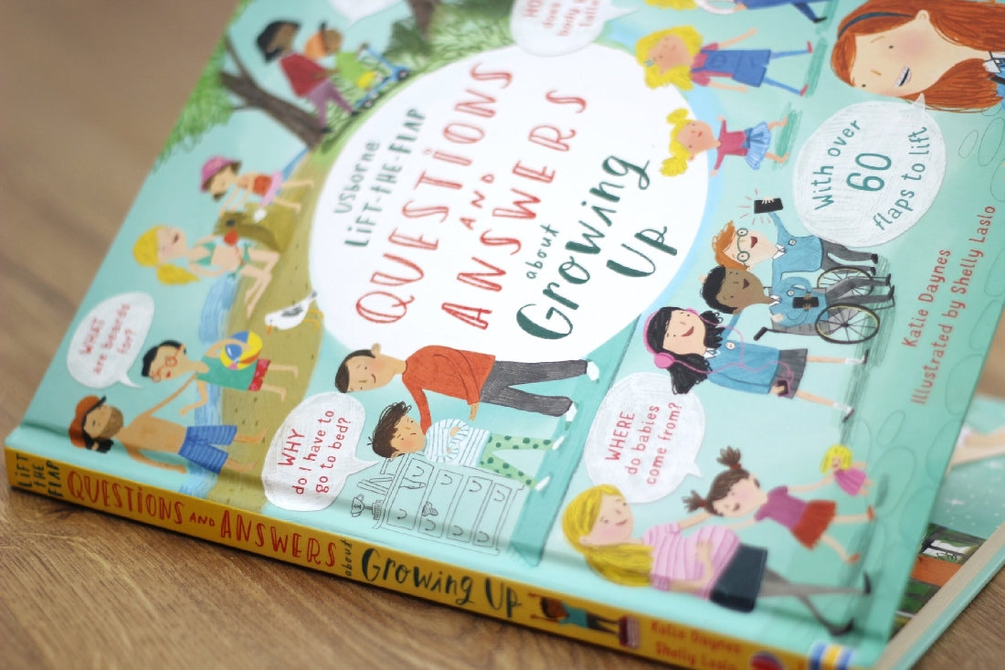 Usborne's Questions And Answers About Growing Up