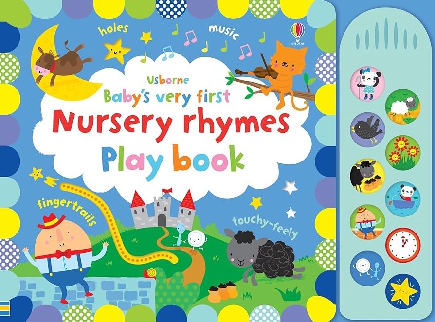 Usborne's Baby's Very First Nursery Rhymes Play Book