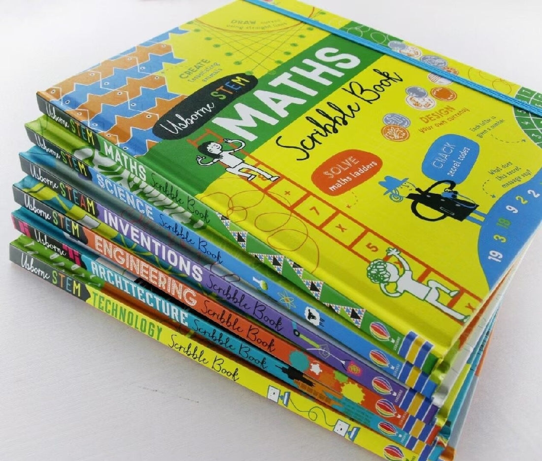 Usborne Stem: Maths Scribble Book