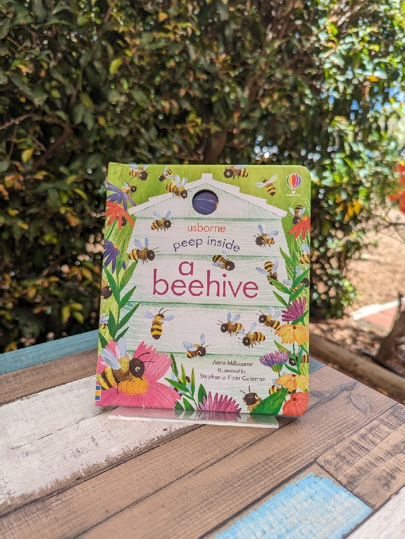 Usborne's Peep Inside A Beehive