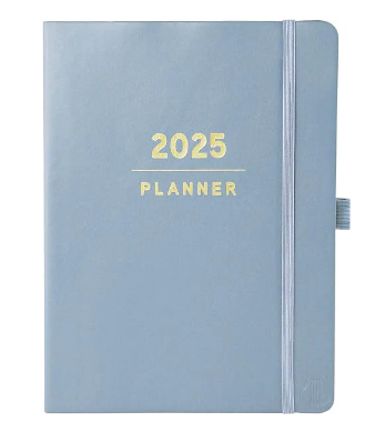 2025 2025 18 Month Weekly Classic Vegan Leather Mini Planner