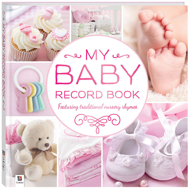 My Baby Record Book Pink