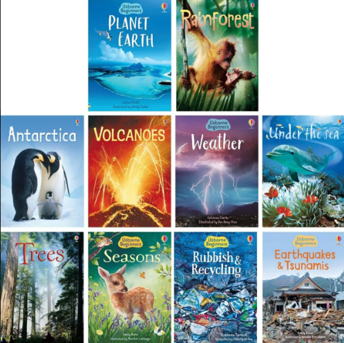 Usborne Beginners: Our World Collection (10 Books)