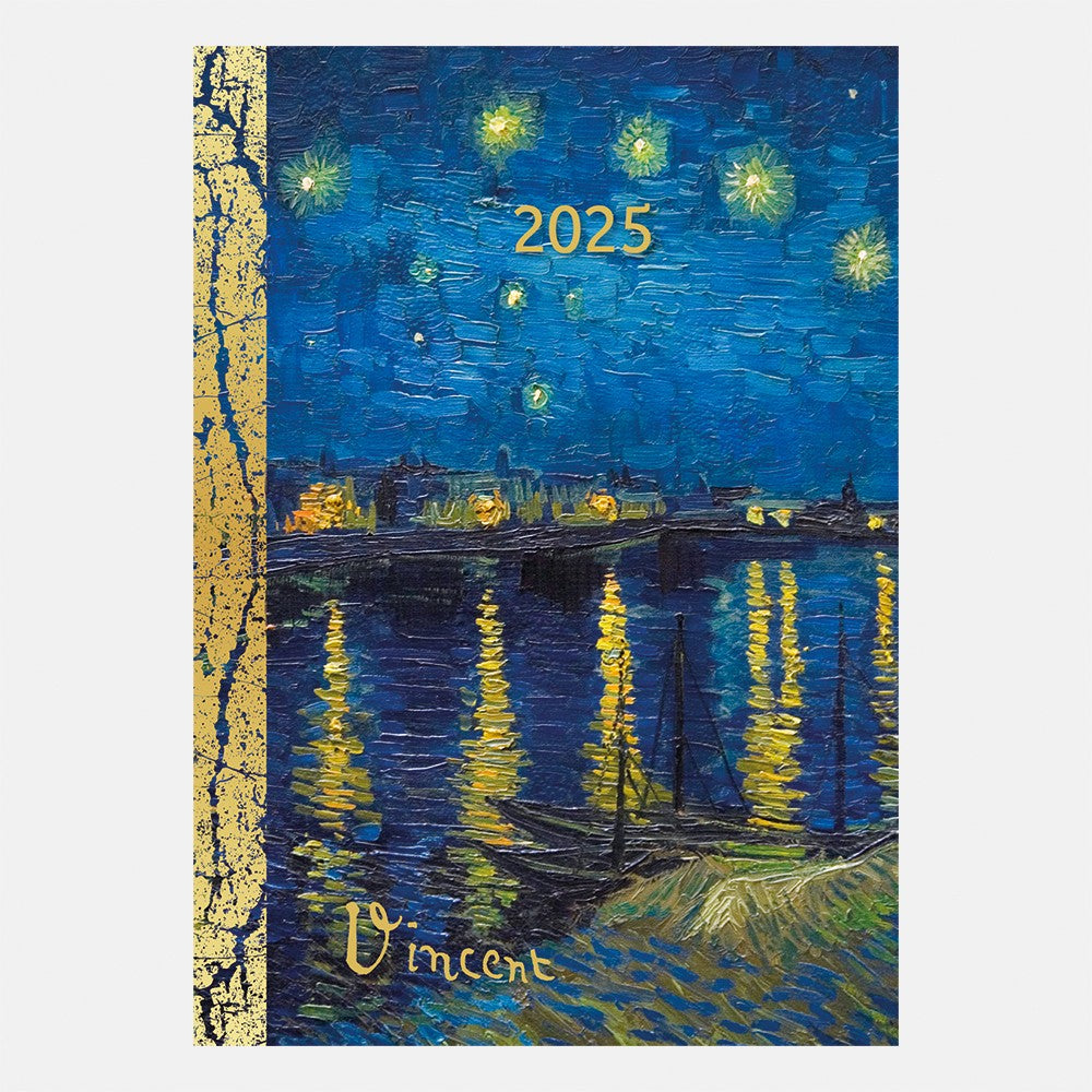 2025 A6 Week To View Van Gogh Diary 