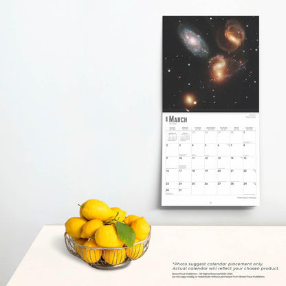 2025 16 Month Hubble Space Telescope Wall Calendar