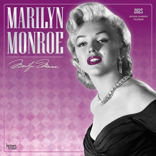 2025 16 Month Marilyn Monroe Wall Calendar