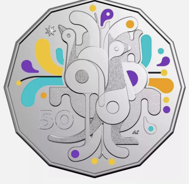 Royal Aust Mint 50 Cent Celebration