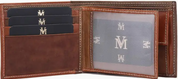 Ms1 Mens Sports Wallet Brn