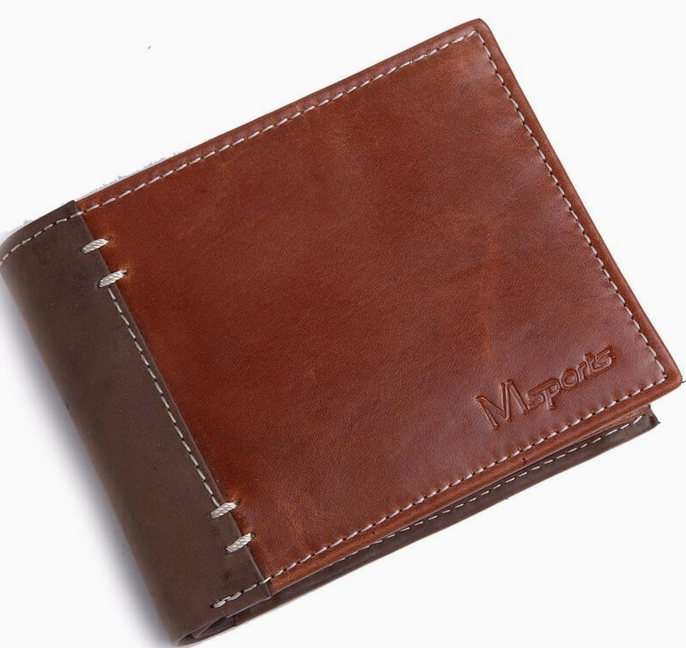 Ms1 Mens Sports Wallet Brn