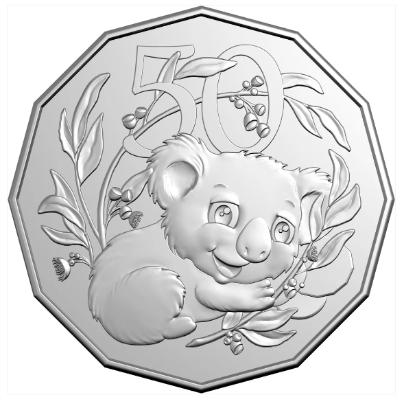 Aussie Bubs 2025 Six Coin Coloured Uncirculated Baby Year Set