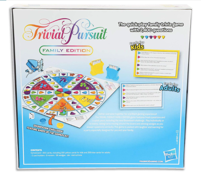 Trivial Pursuit Family