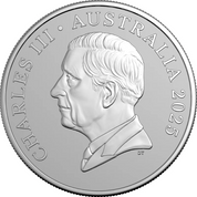KANGAROO SERIES – BUSH CAPITAL 2025 $1 1OZ FINE SILVER FROSTED UNCIRCULATED COIN
