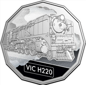 2025 Steam Giants Uncirculated 50 Cent Coloured Set Of 7