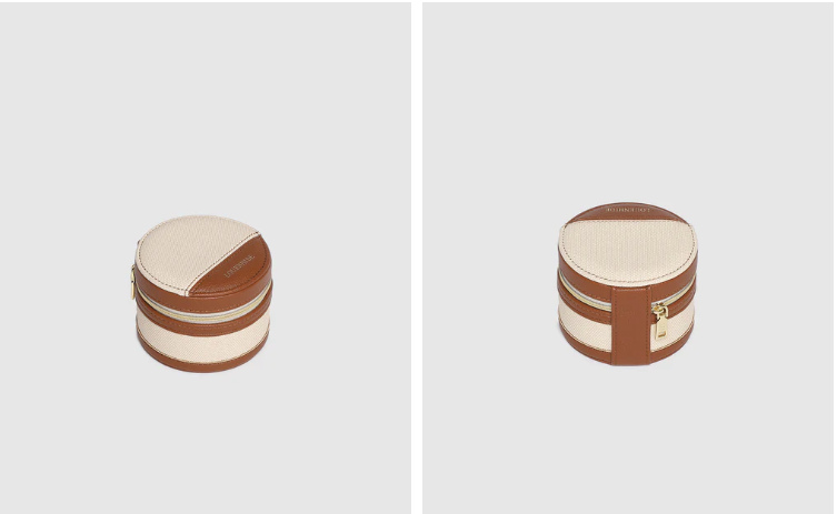Louenhide Loz Jewellery Box Tan White