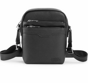 Mens Republic Crossbody Bag Black