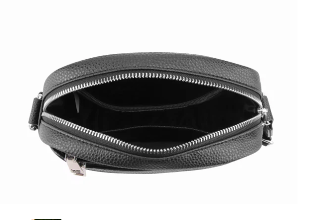 Mens Republic Crossbody Bag Black