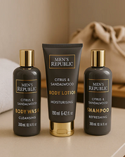 Mens Republic Cleansing Grooming Kit