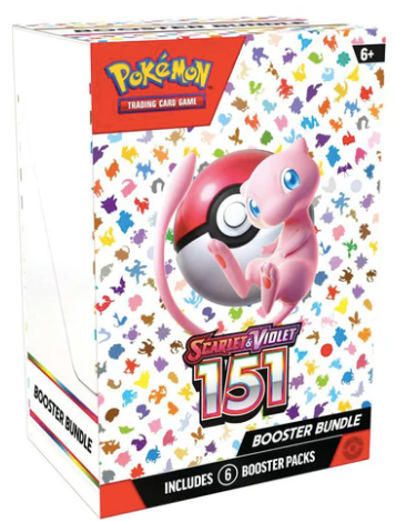 Pokemon Scarlet Violet 151 Booster Bundle