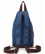 Mens Republic Sling Bag Denim Blue