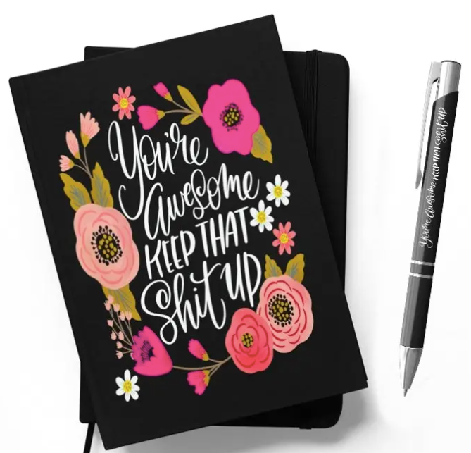 Journal You Are Awesome With Pen