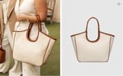 Louenhide Alexandra Tote Canvas Tan
