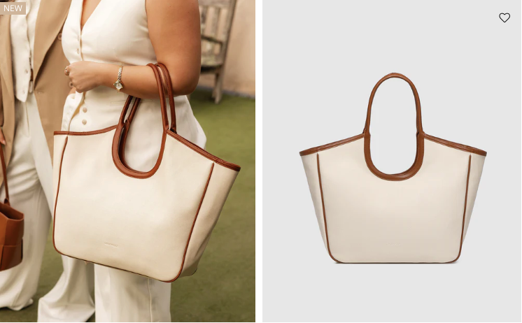 Louenhide Alexandra Tote Canvas Tan