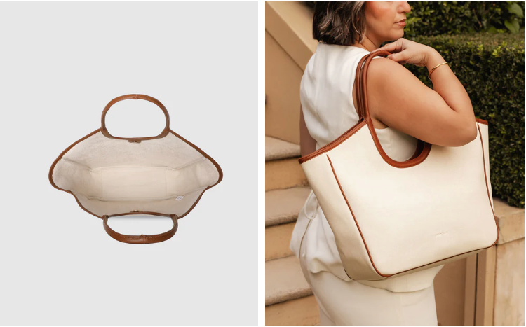 Louenhide Alexandra Tote Canvas Tan