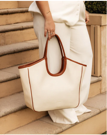 Louenhide Alexandra Tote Canvas Tan