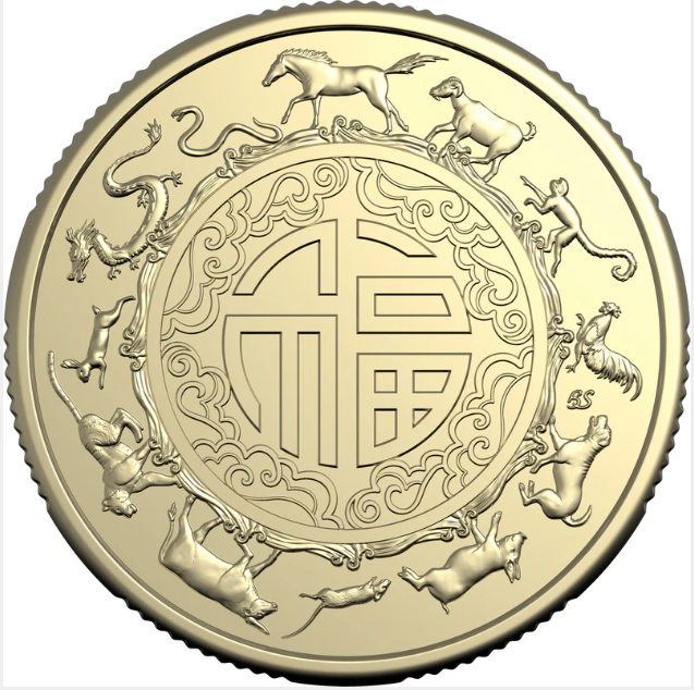 Lunar Series Year Of The Horse 2026 $1 Uncirculated Two-coin Set
