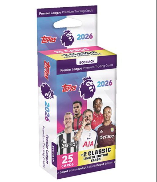 Topps Premier League 2026 Eco Pack