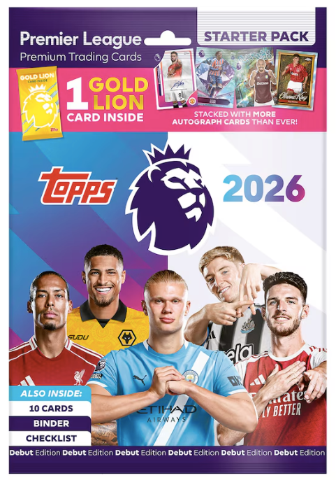 Premier League 2026 Topps Starter Pack