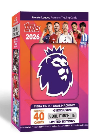 Topps Premier League 2026 Mega Tin