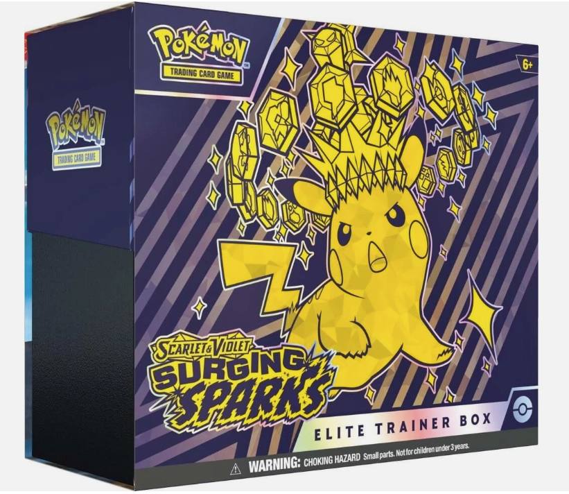 POKEMON SURGING SPARKS ELITE TRAINING BOX ETB