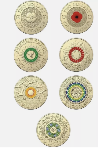 2023 $2 - 35th Anniversary Of The $2 Coin - 14 Coin Set