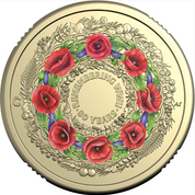 80 Years On: Remembering The Second World War 2025 $2 'C' Mintmark Coloured Uncirculated Coin