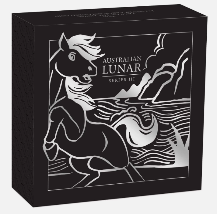Australian Lunar Series 3 1oz Silver Proof Coloured Coin