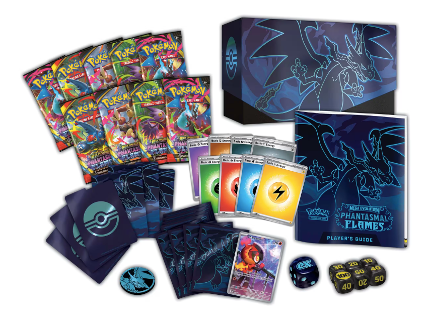 Pokemon Phantasmal Flames Elite Trainer Box Etb