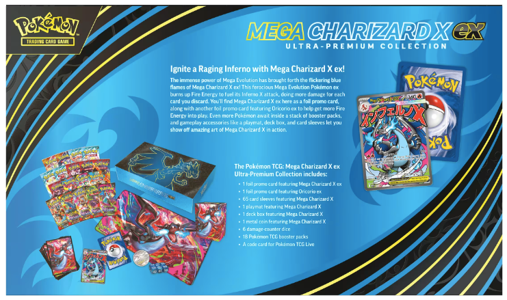Pokemon Mega Charizard X Ultra Premium Collection