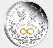 One Love 2026 1oz Silver Proof Coin
